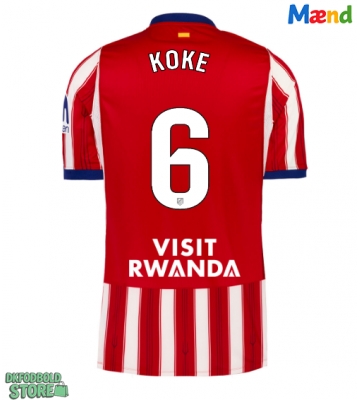 Atletico Madrid Koke #6 Replika Hjemmebanetrøje 2026-27 Kortærmet